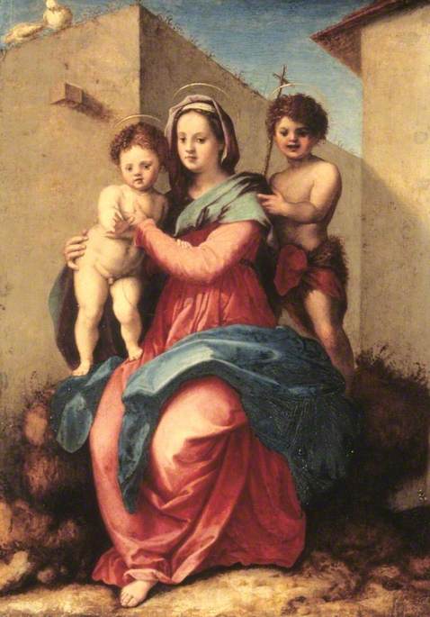 La Vierge à l'Enfant avec le petit saint Jean - Andrea del Sarto