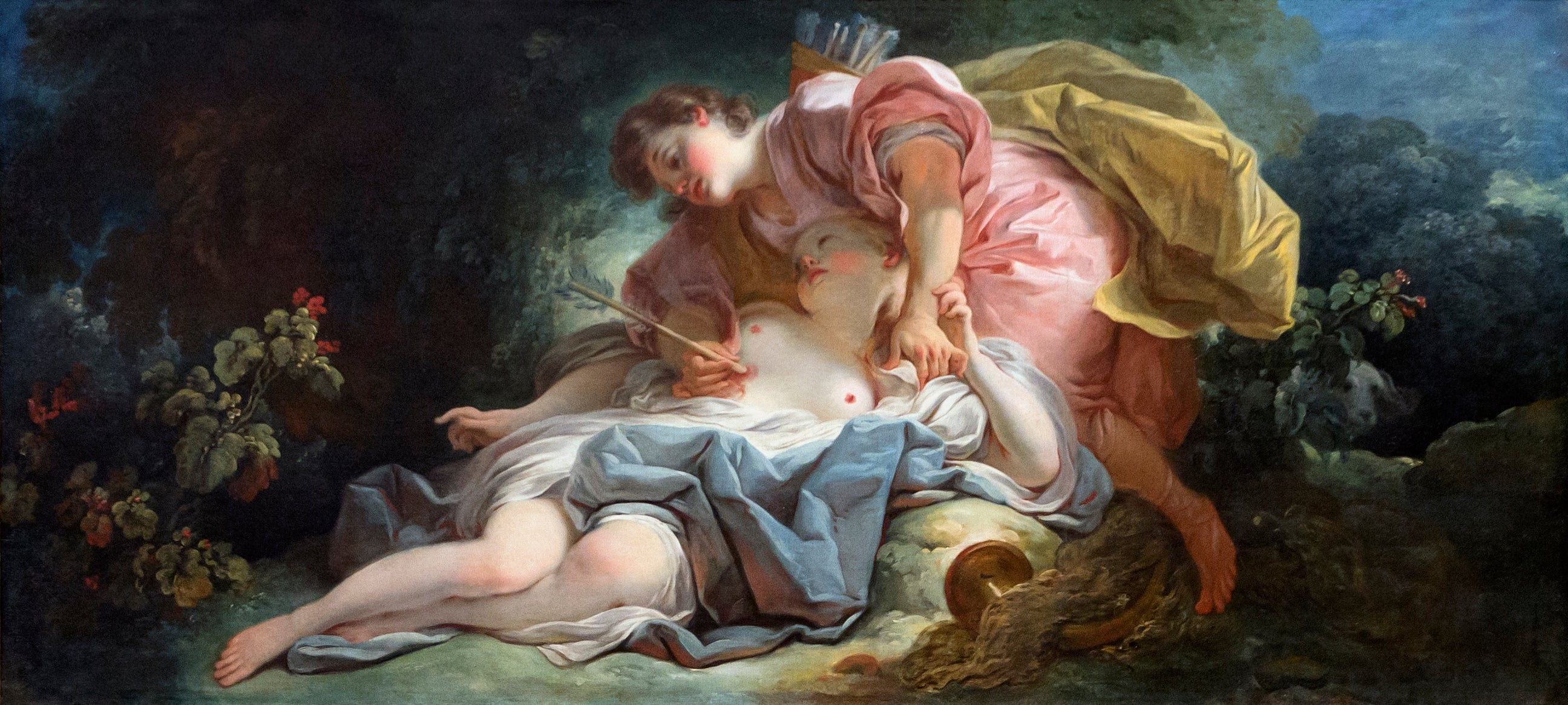 Céphale et Procris - Jean-Honoré Fragonard