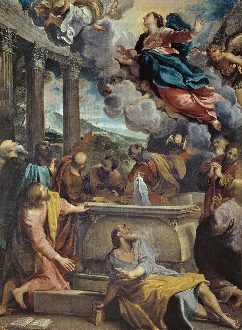 L'Assomption de la Vierge - Annibale Carracci