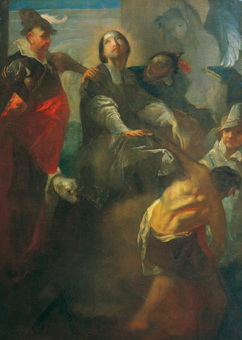 La capture de saint Jean Népomucène - Franz Anton Maulbertsch