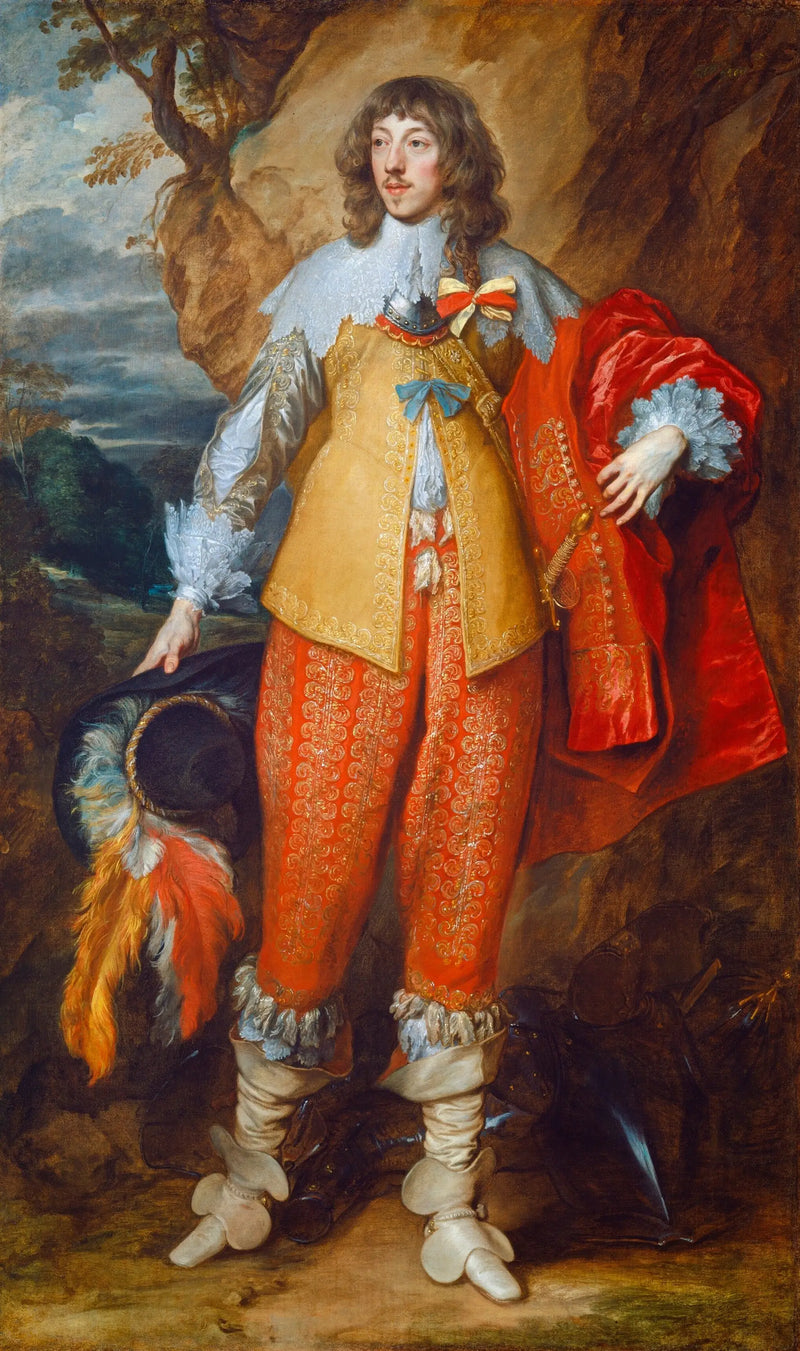 Portrait d'Henri II de Lorraine - Antoine van Dyck