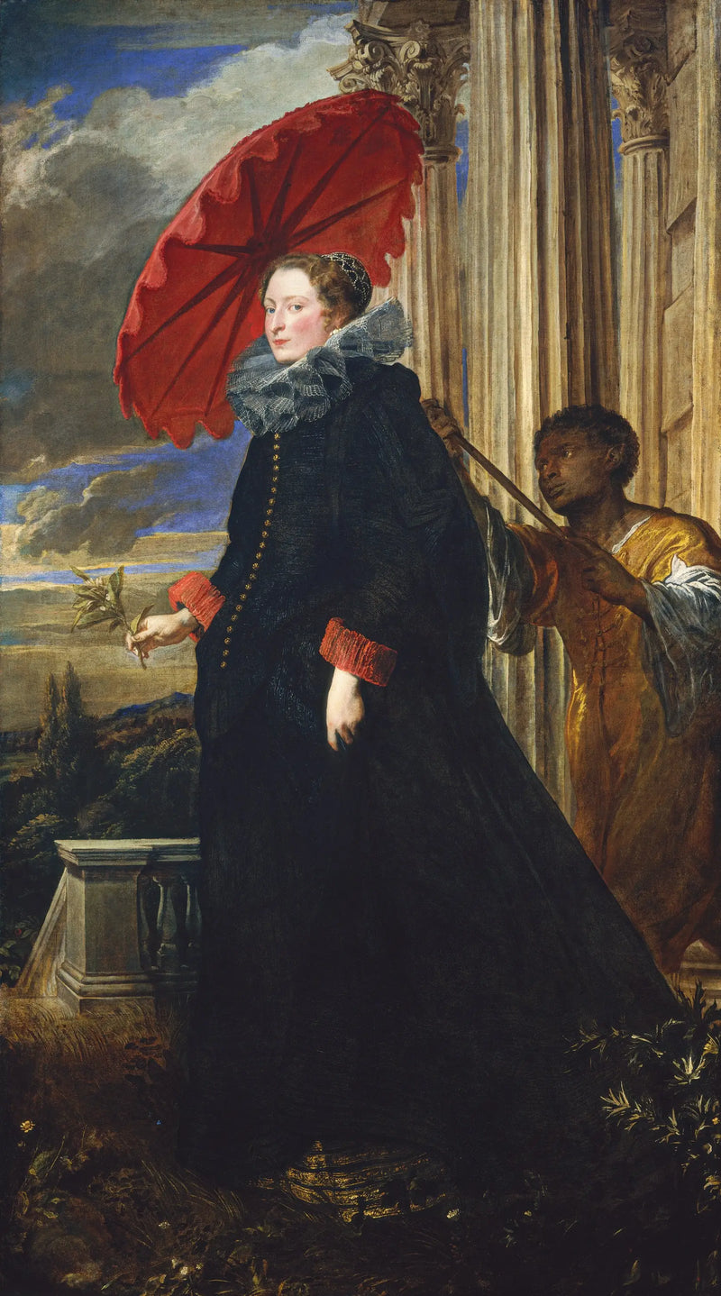 Portrait de la marquise Elena Grimaldi Cattaneo - Antoine van Dyck