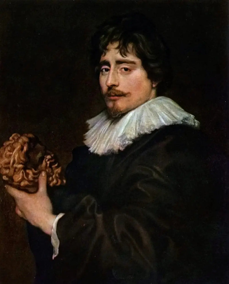 Portrait du sculpteur François Duquesnoy - Antoine van Dyck
