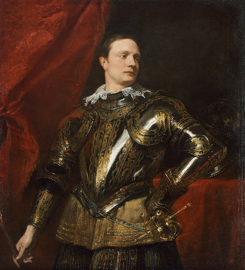 Portrait d'un jeune général - Antoine van Dyck