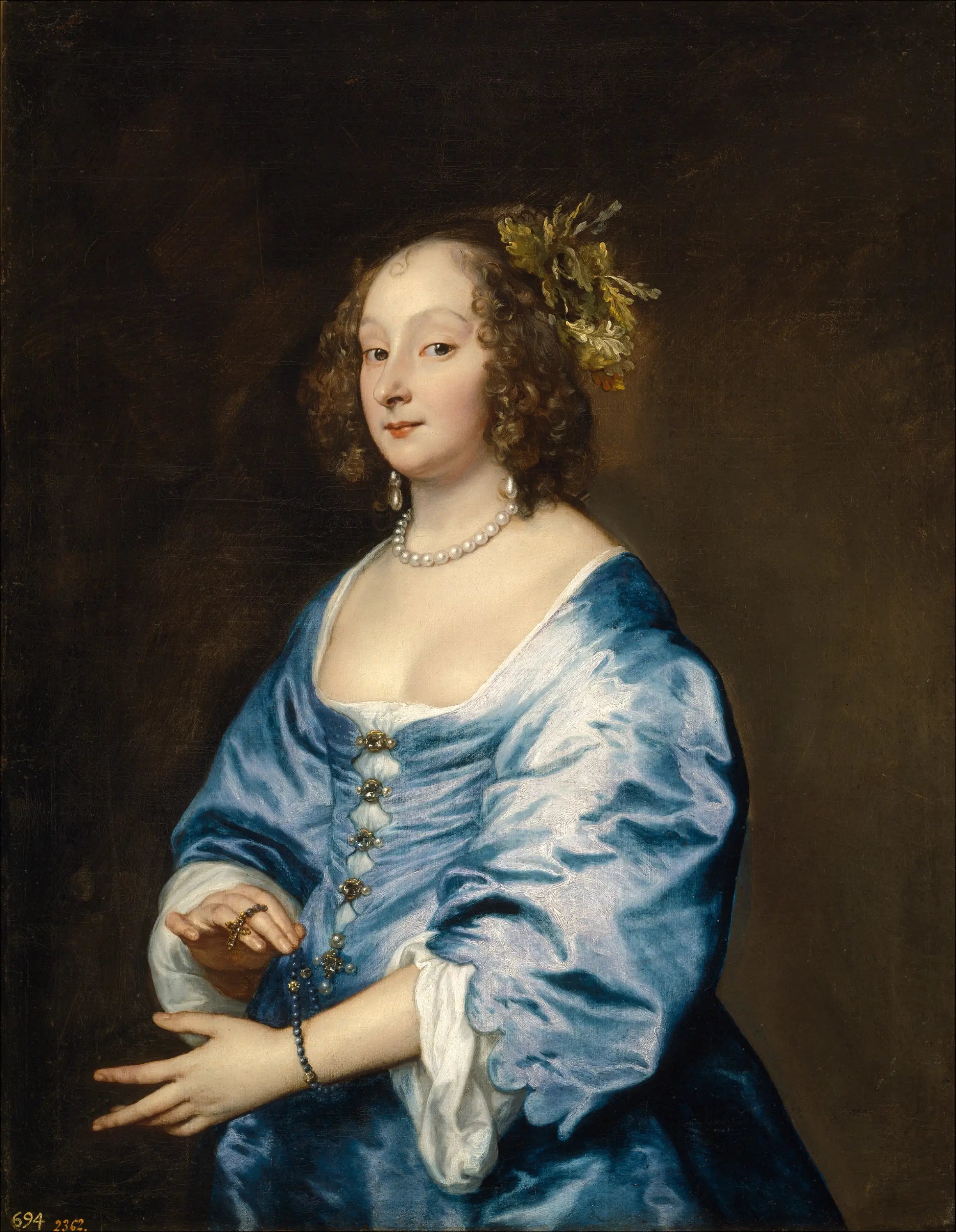 Mary Ruthven Lady Van Dyck - Antoine van Dyck - Alpha Reproduction