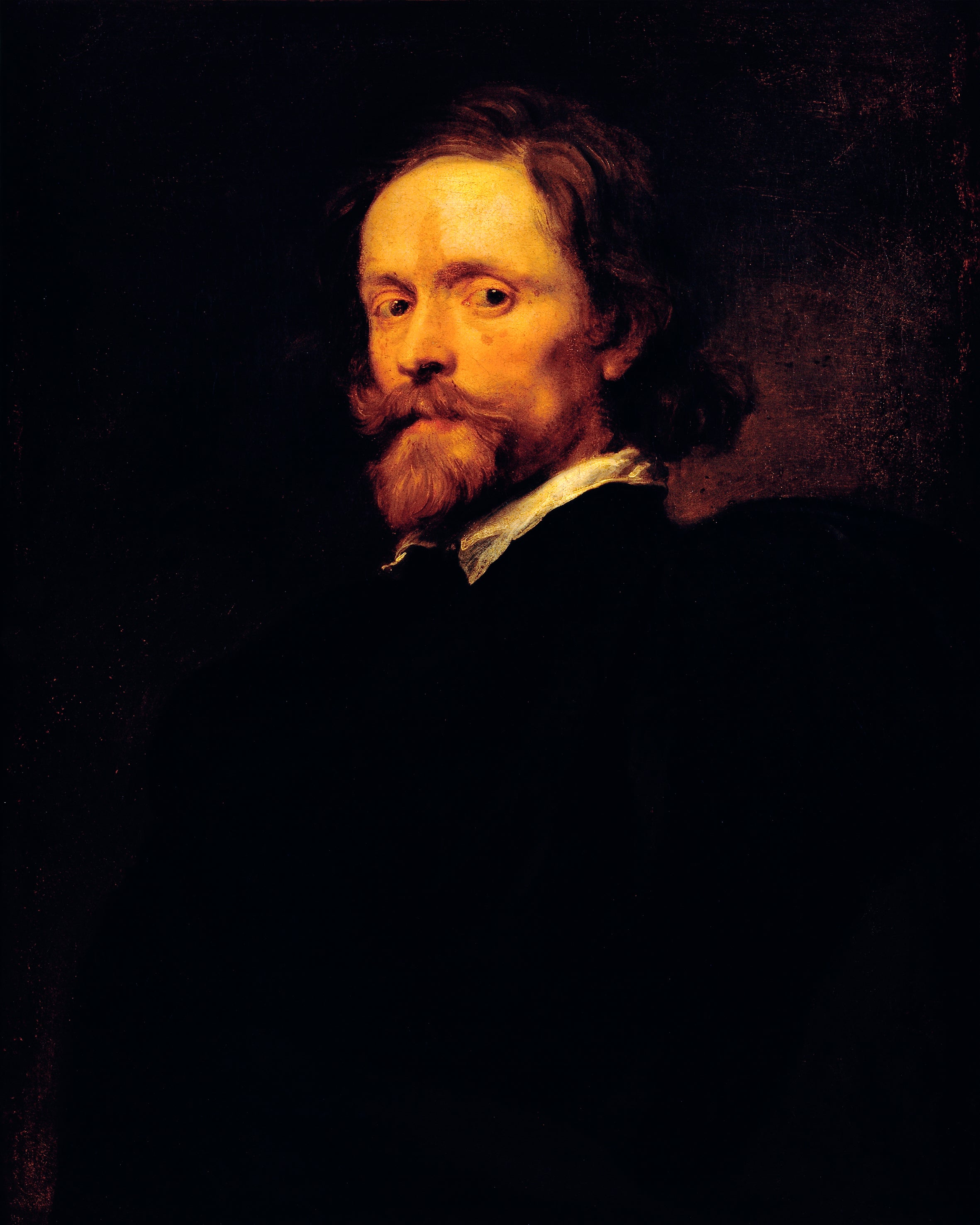 Portrait de Lucas Vorsterman l'Ancien - Antoine van Dyck