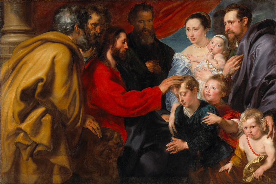 Laissez les enfants venir à moi - Antoine van Dyck
