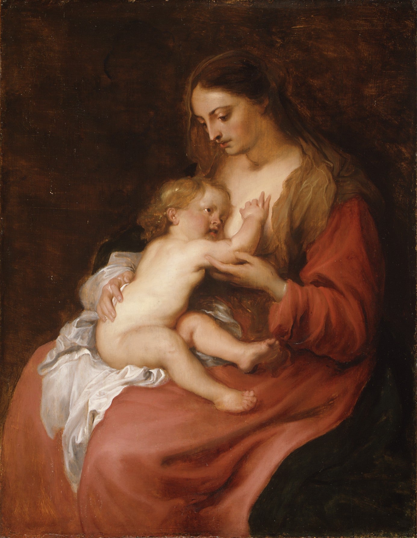 Vierge à l'Enfant - Antoine van Dyck
