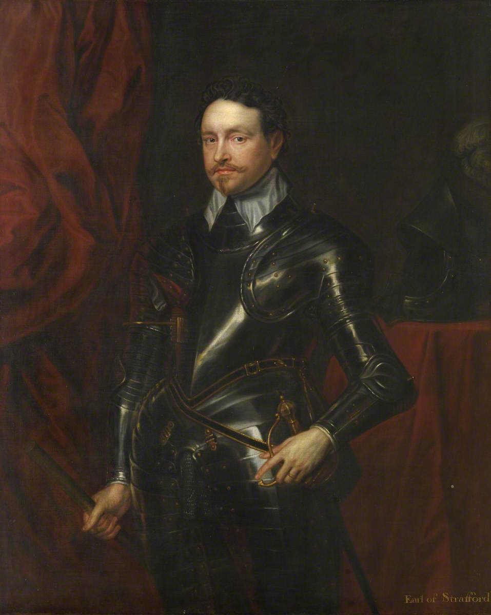 Thomas Wentworth (1593–1641), comte de Strafford - Antoine van Dyck
