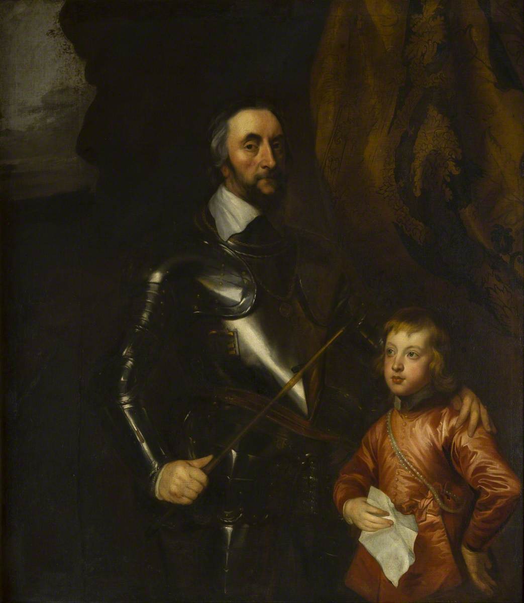 Thomas (1592–1646), comte d'Arundel, avec l'un de ses petits-fils - Antoine van Dyck