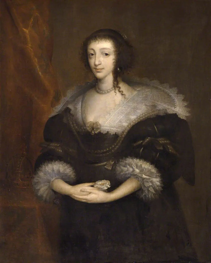 Reine Henriette Marie (1609–1669), consort de Charles Ier - Antoine van Dyck