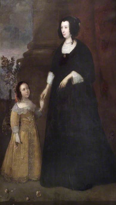 Portrait d'une dame et d'un enfant - Antoine van Dyck