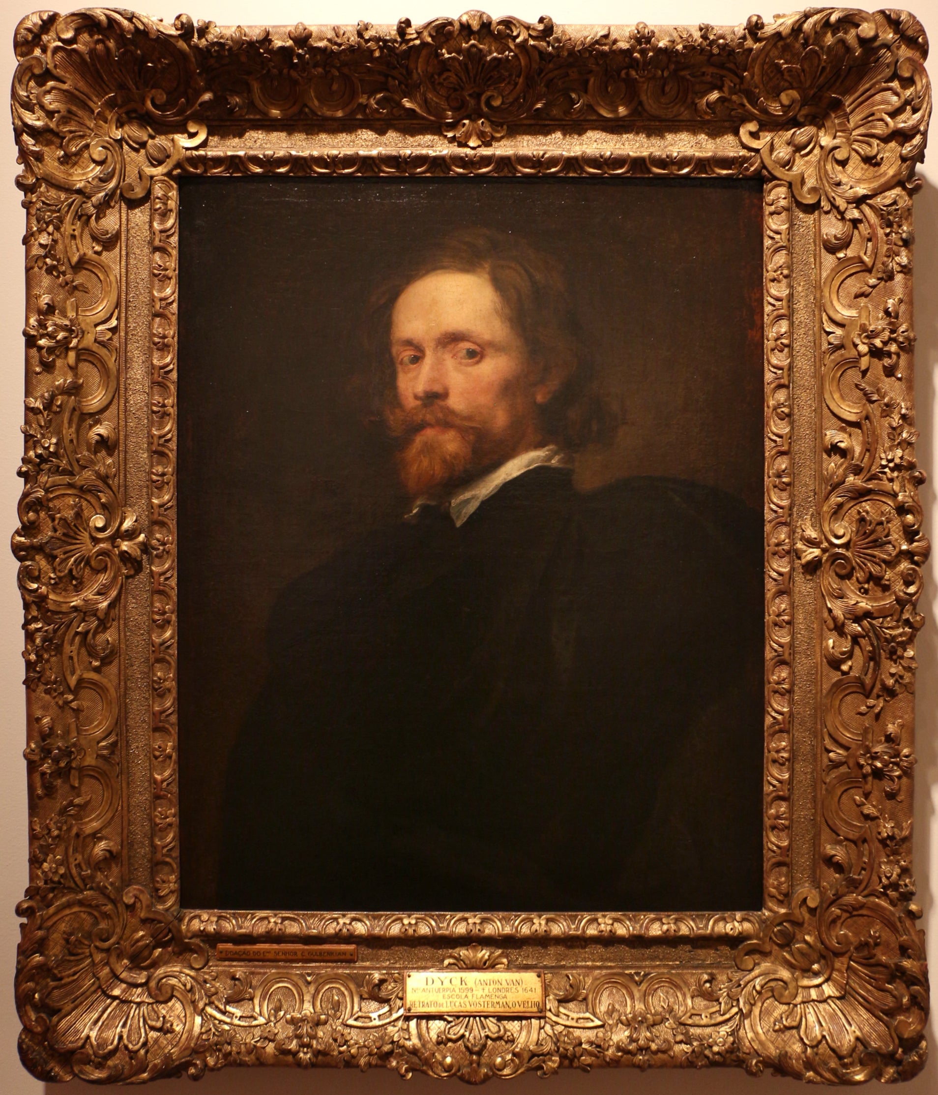 Portrait de Lucas Vorsterman - Antoine van Dyck