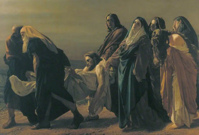 La mise au tombeau - Antonio Ciseri - Alpha Reproduction