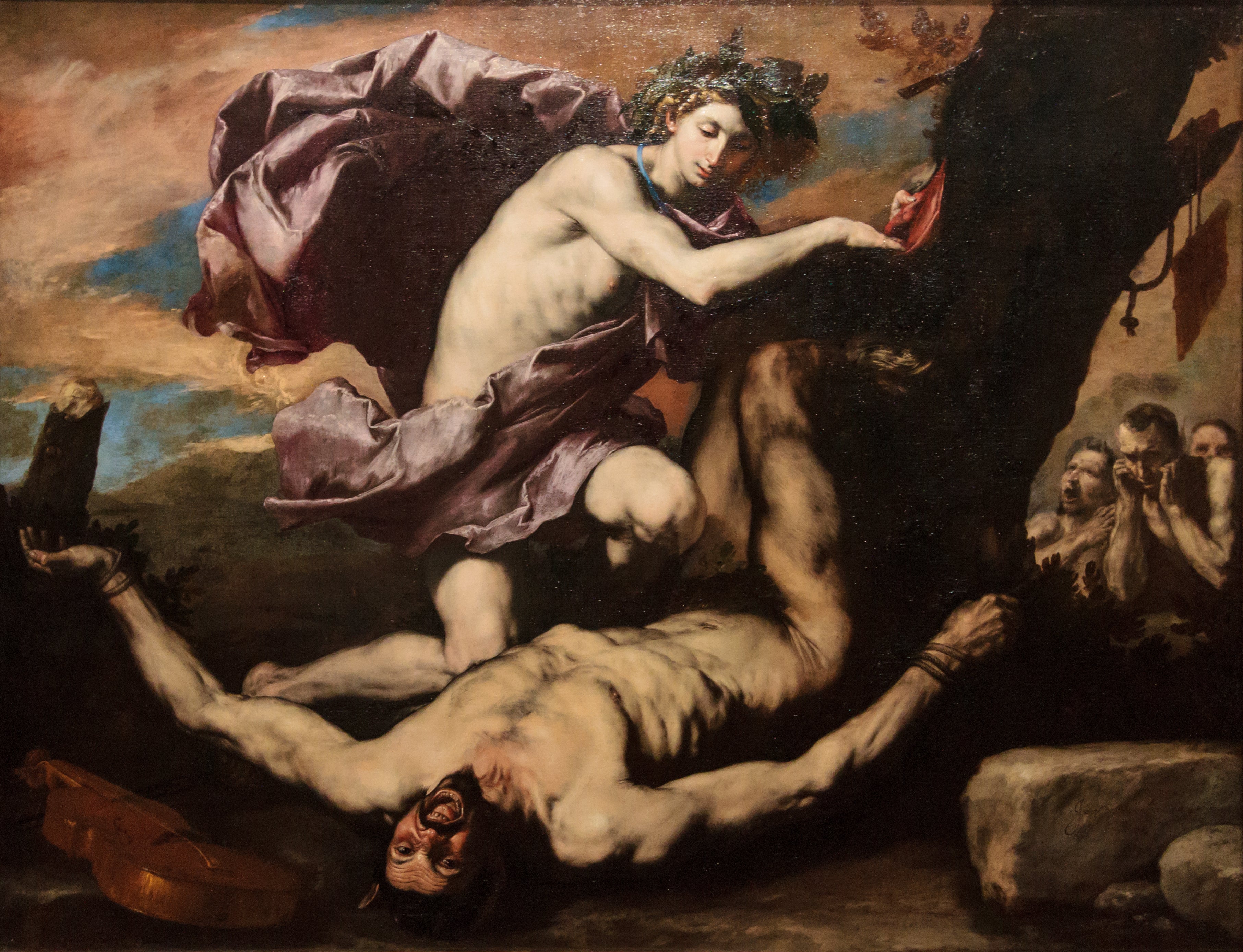 Le Supplice de Marsyas (Giordano, Ribera) - Jusepe de Ribera