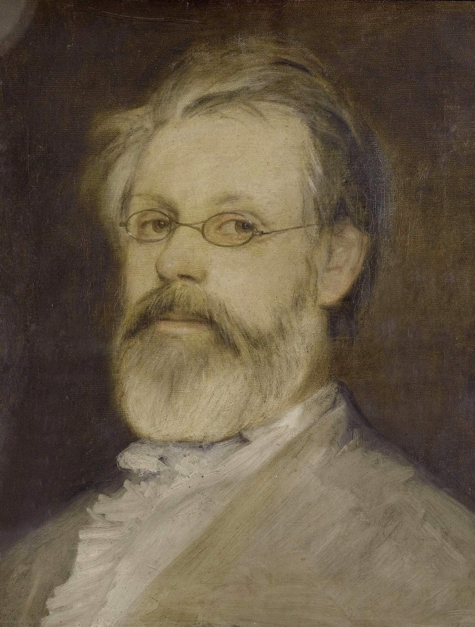 Portrait de Friedrich Weber - Arnold Böcklin