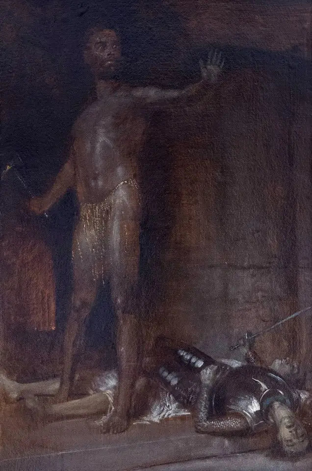 Le gardien du trésor - Arnold Böcklin