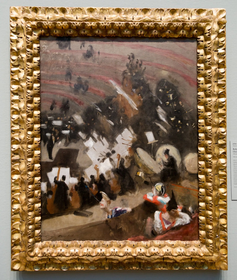 Répétition de l'Orchestre Pasdeloup au Cirque d'Hiver - John Singer Sargent