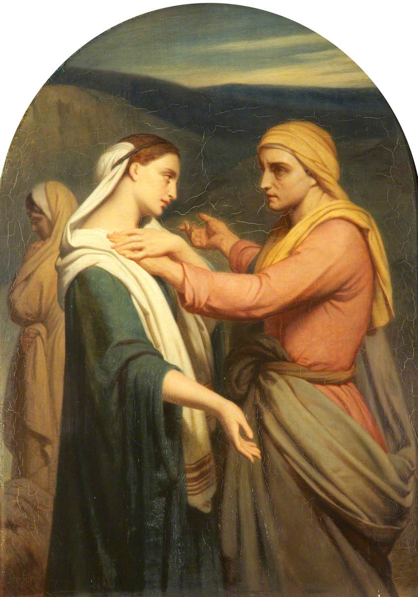 Ruth et Naomi - Ary Scheffer