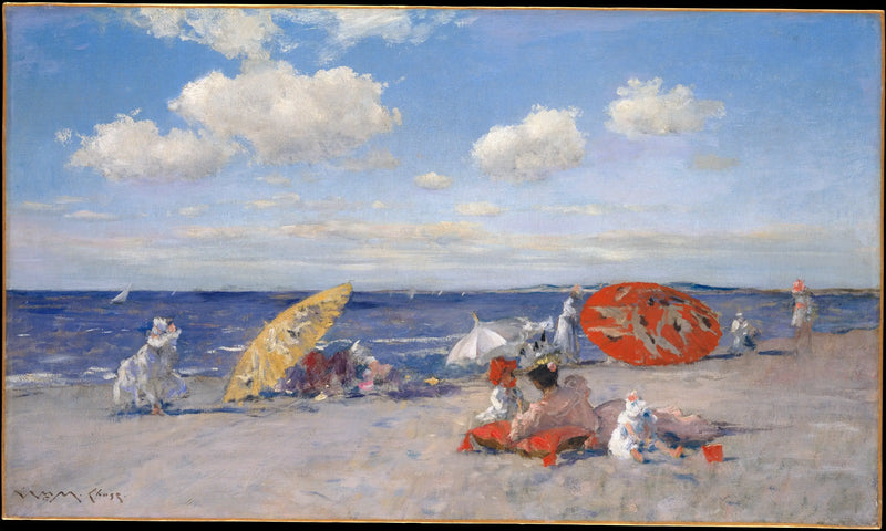 Au bord de la mer - William Merritt Chase