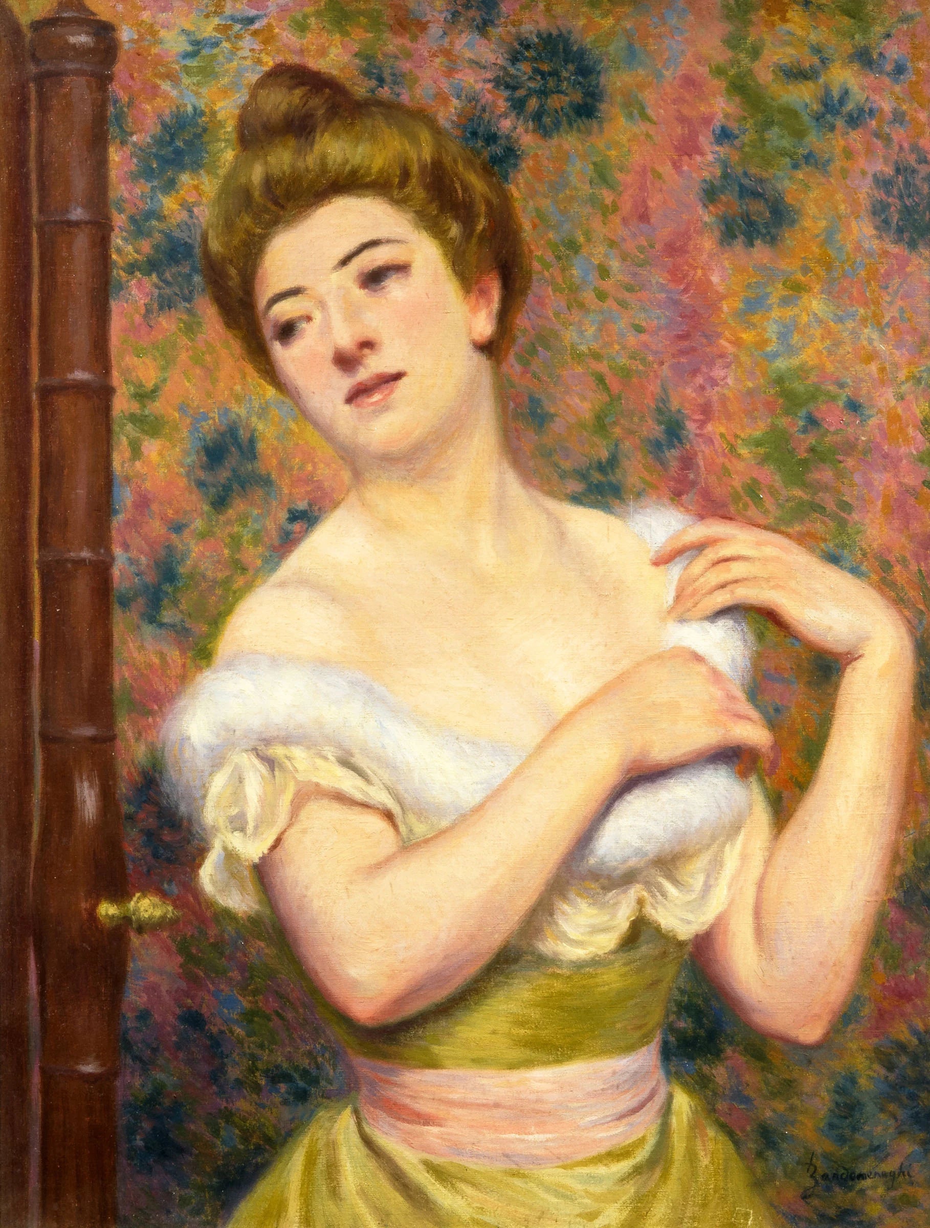 À la coiffeuse - Federico Zandomeneghi