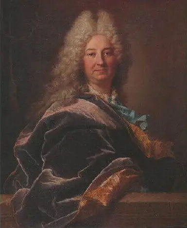 Portrait d'Antoine Bernard Bouhier - Hyacinthe Rigaud