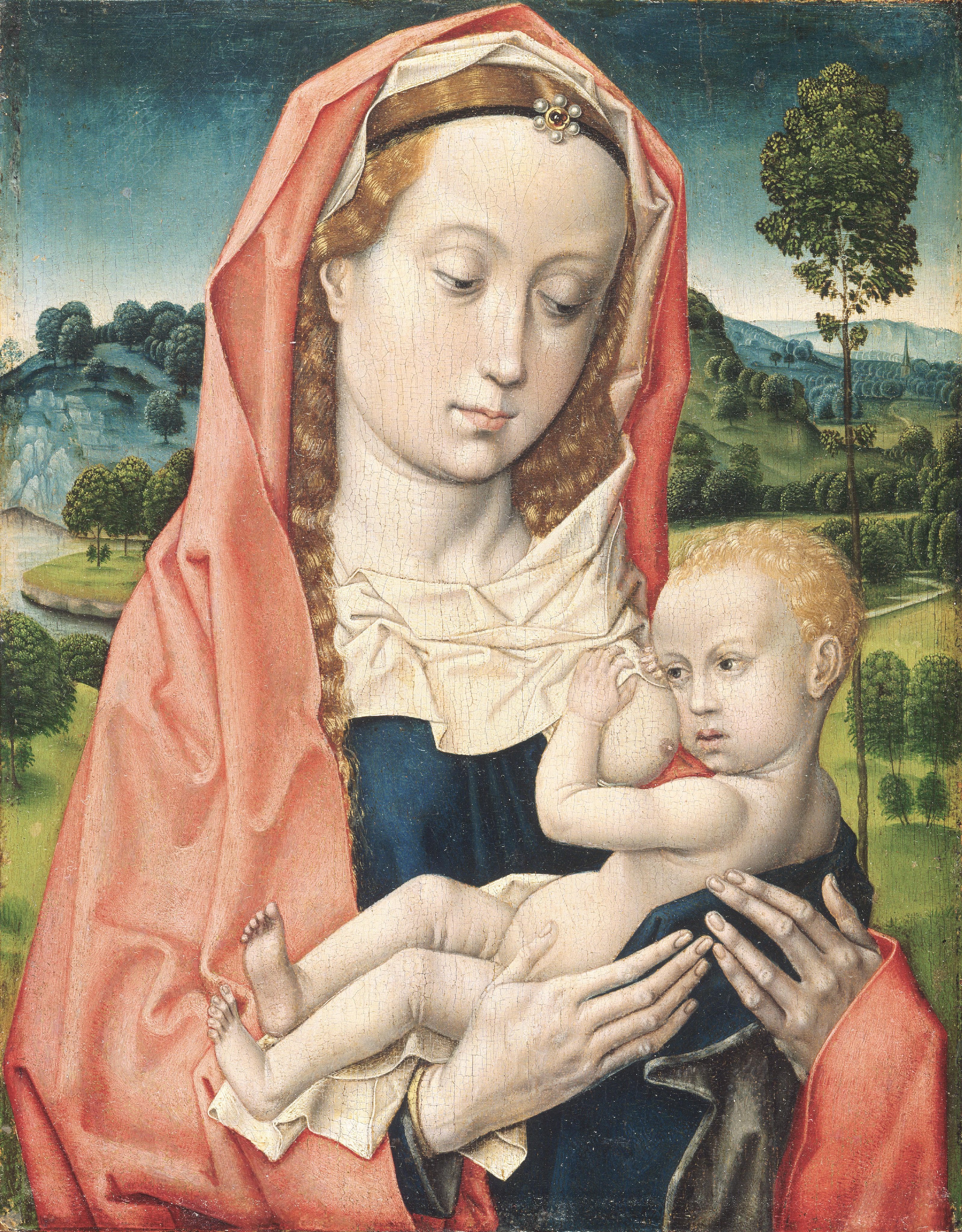 Vierge à l'Enfant - Hugo van der Goes