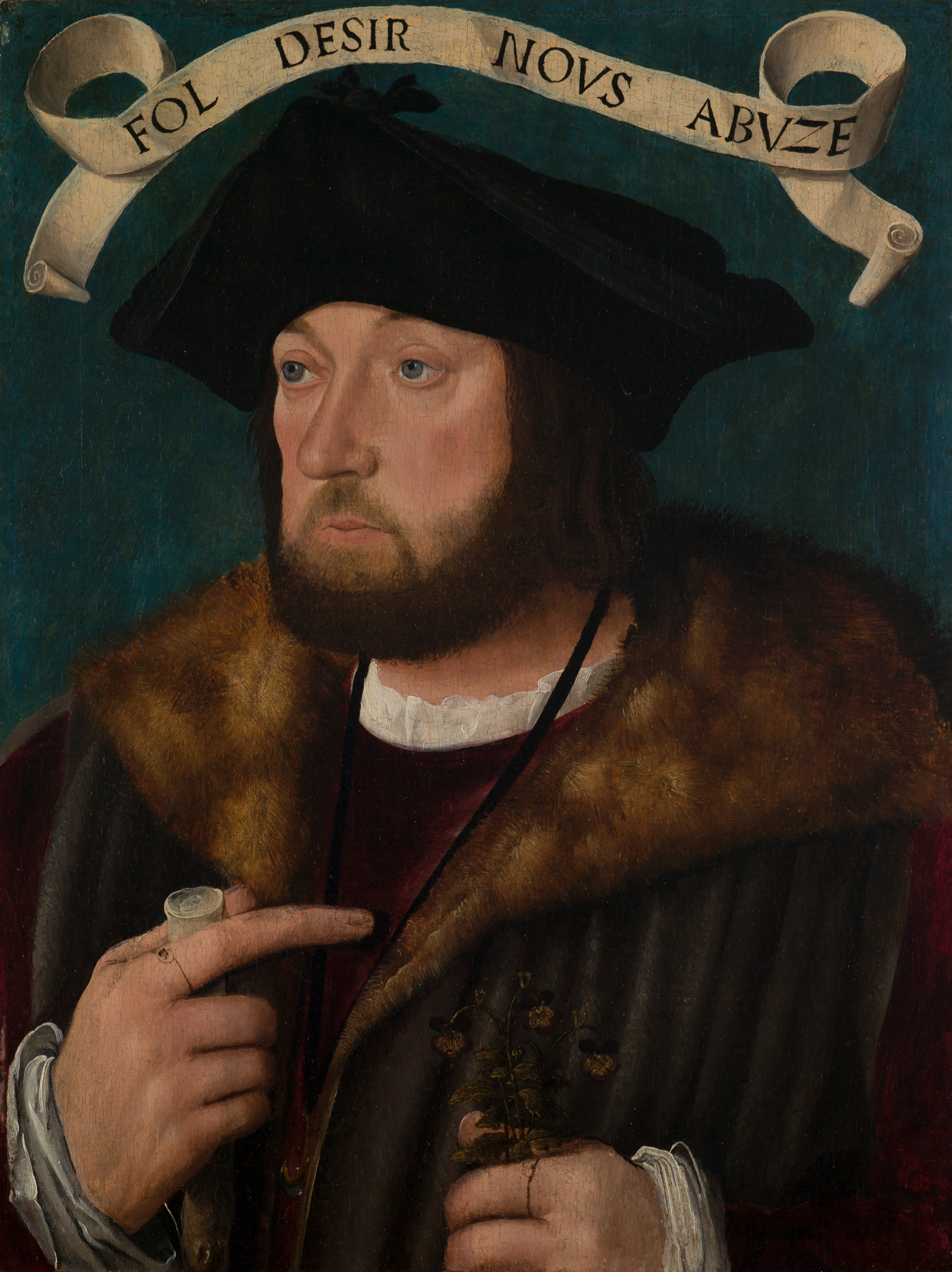 Portrait présumé de Guillaume Gouffier - Jean Clouet