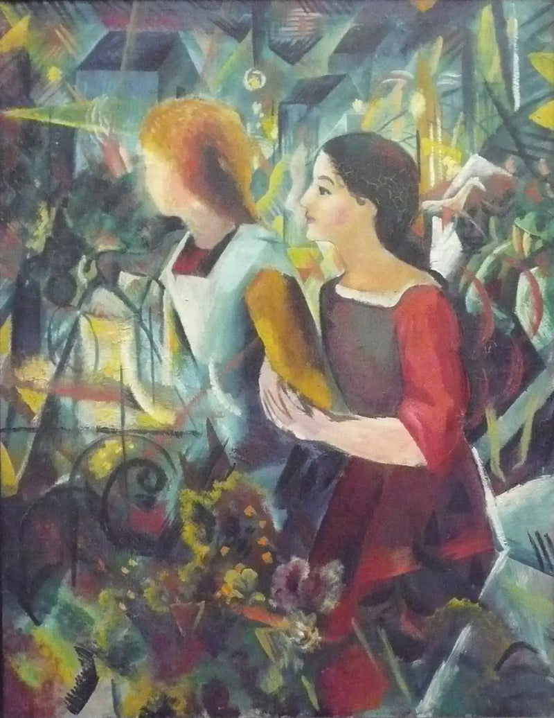Deux filles - August Macke