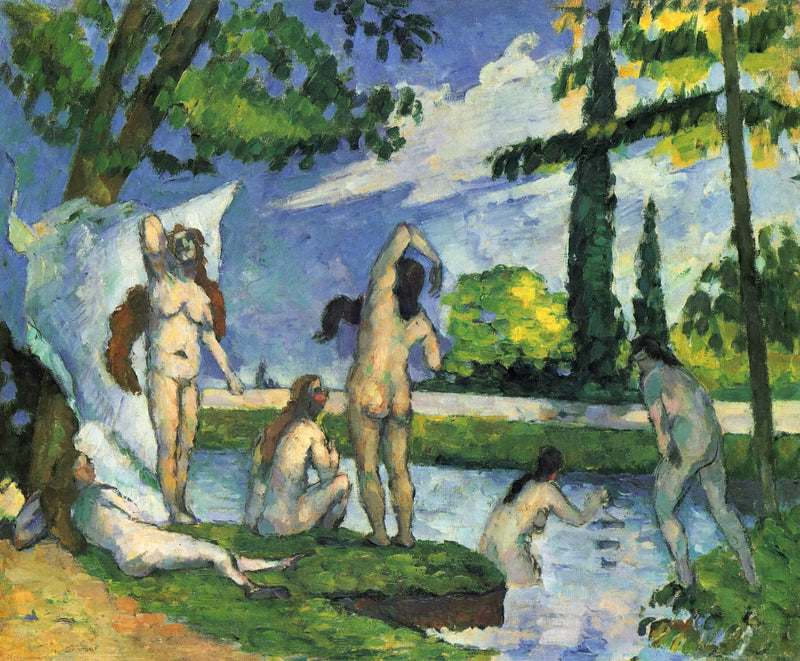 Baigneuses - Paul Cézanne