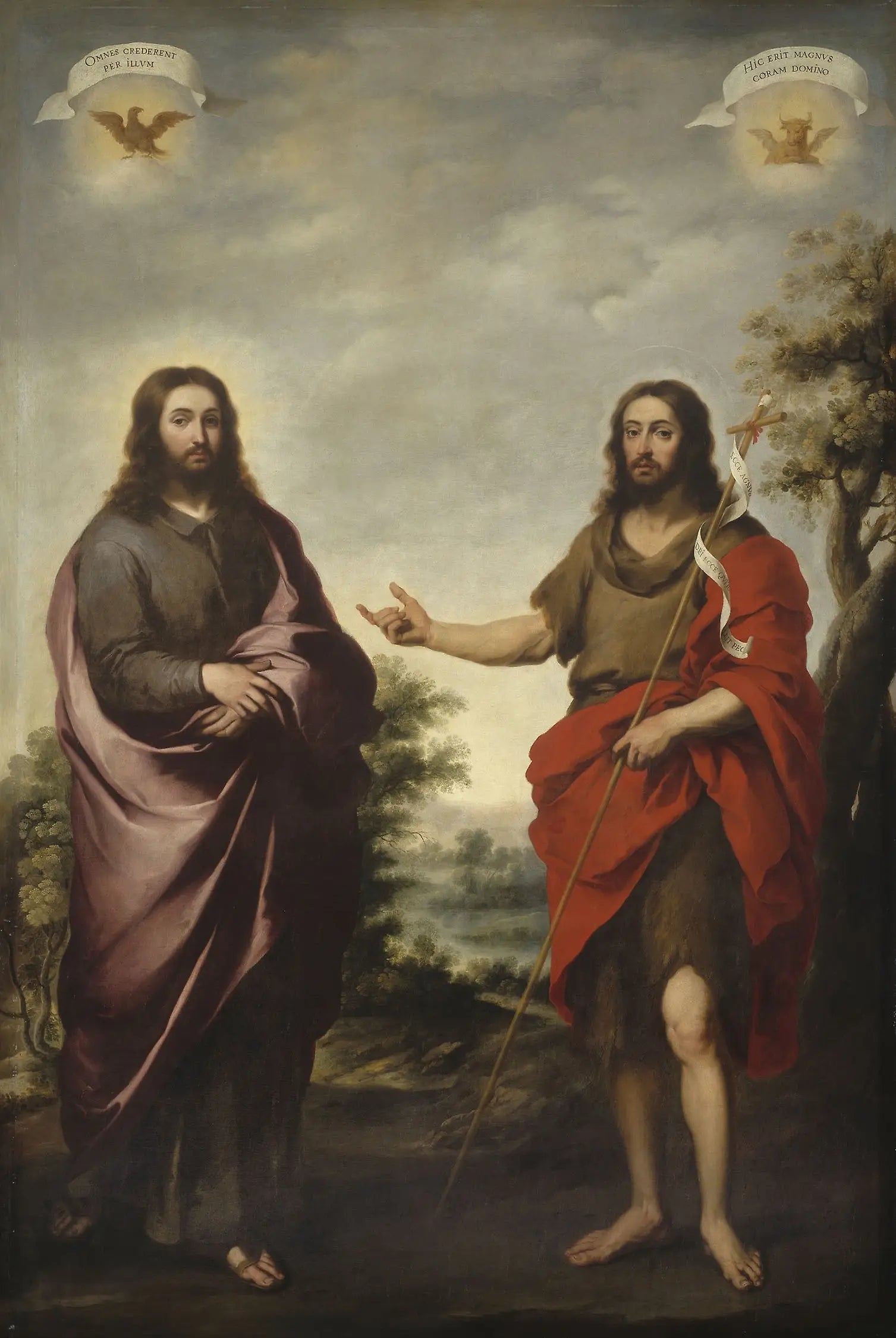 Saint Jean-Baptiste montrant le Christ - Bartolomé Esteban Murillo - Alpha Reproduction