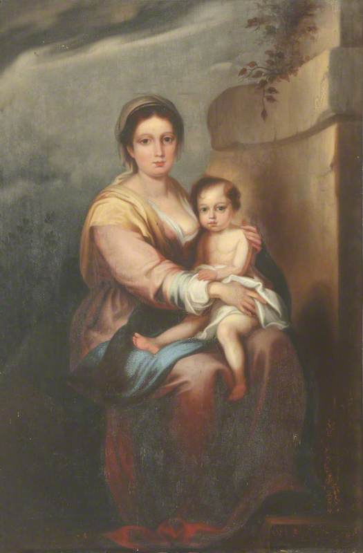 Vierge à l'Enfant - Bartolomé Esteban Murillo