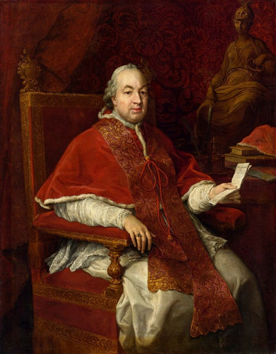 Portrait du pape Pie VI. - Pompeo Batoni - Alpha Reproduction