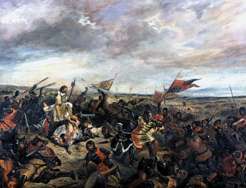 Bataille de Poitiers - Eugène Delacroix