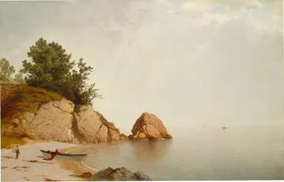 Plage à Beverly - John Frederick Kensett - Alpha Reproduction