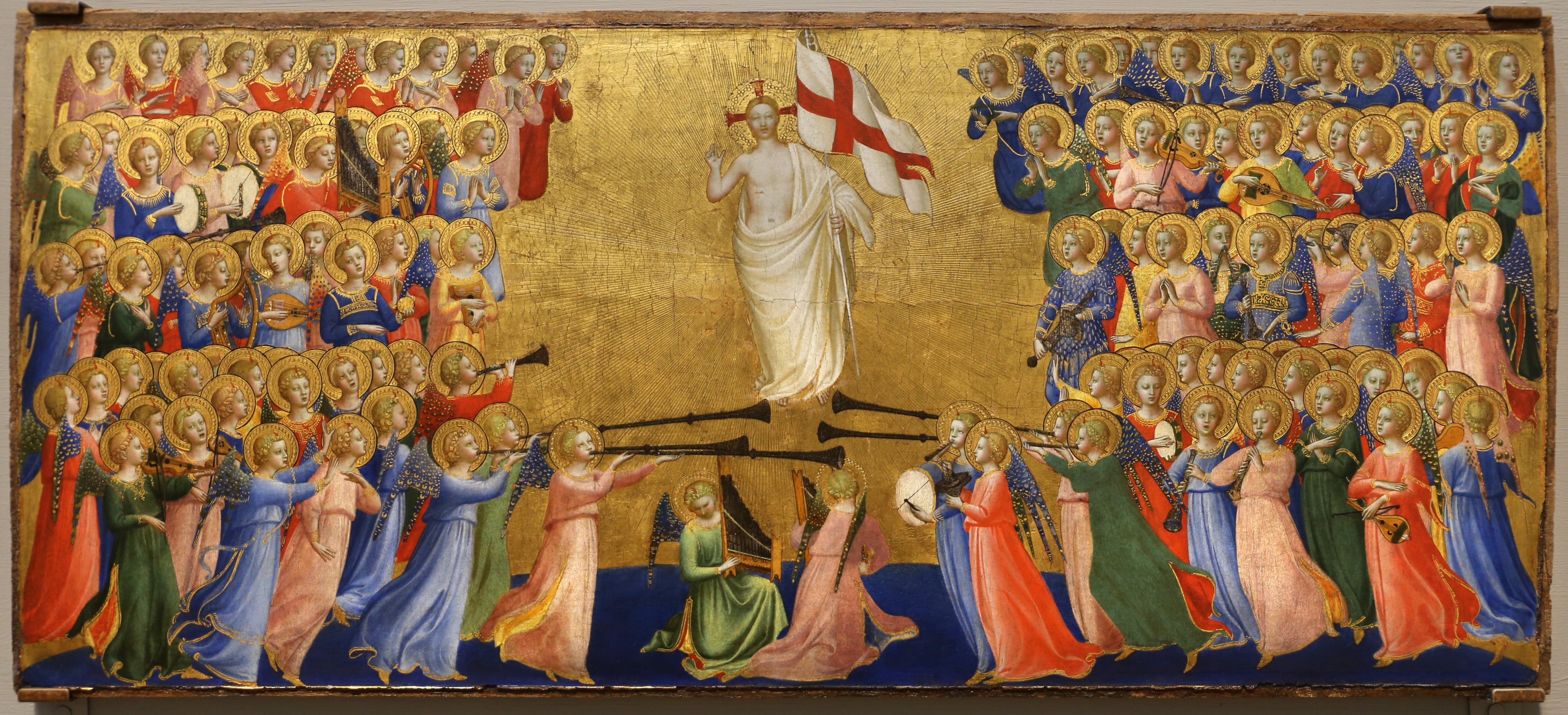 Le Christ glorifié dans la cour du ciel - Fra Angelico