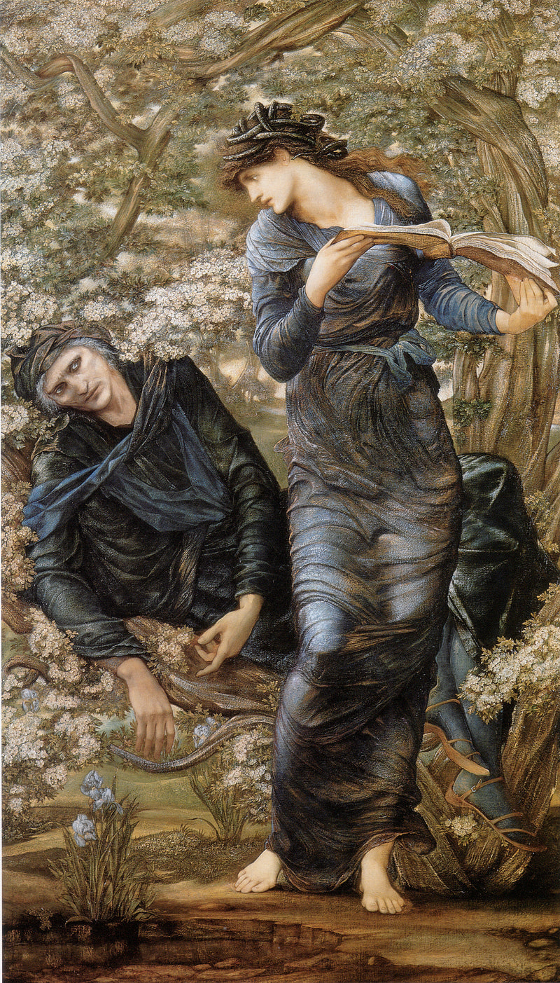 L'Enchantement de Merlin - Edward Burne-Jones