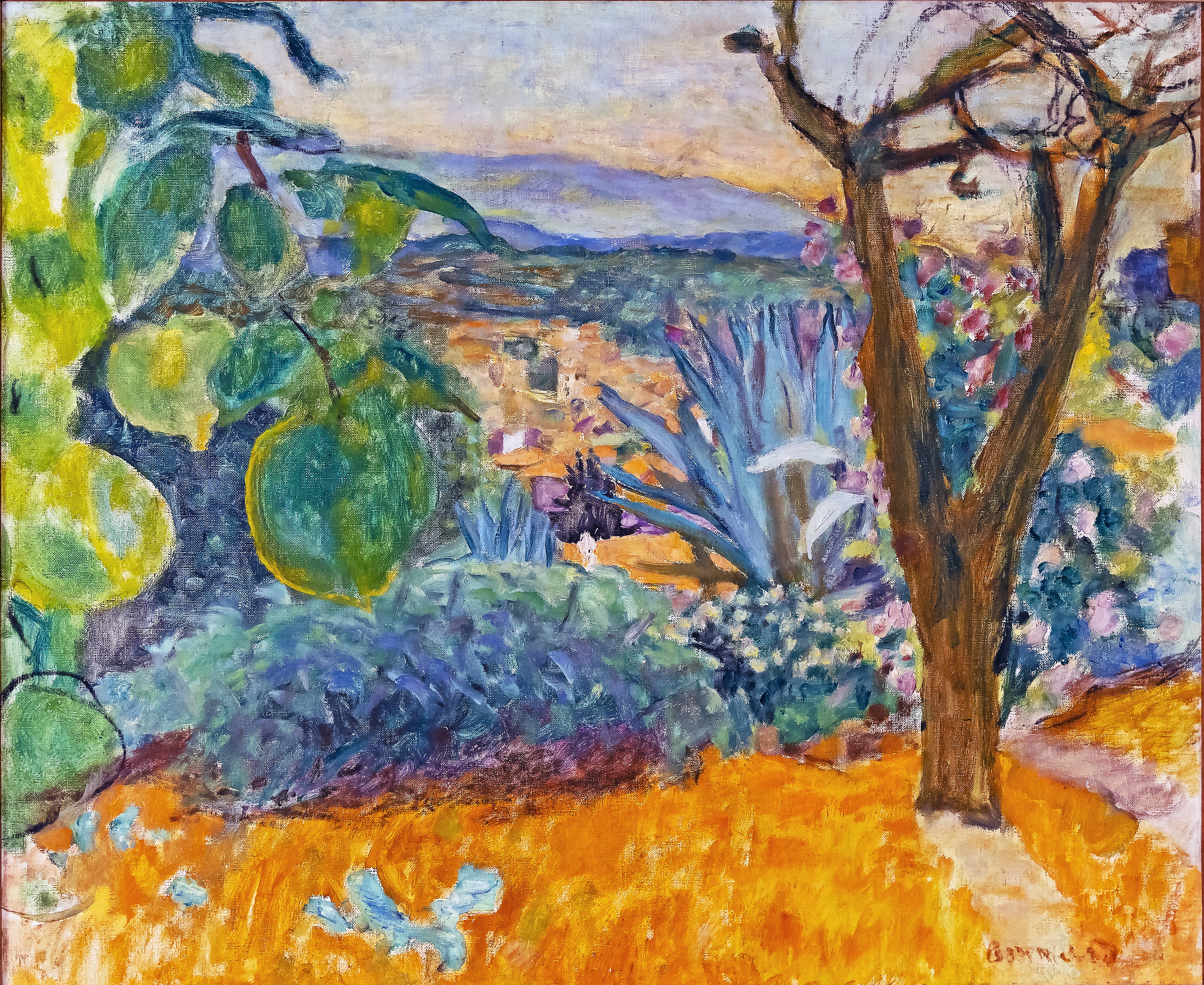 Reproduction du tableau « Le Cannet - Pierre Bonnard » par Alpha Reproduction en peinture à l’huile