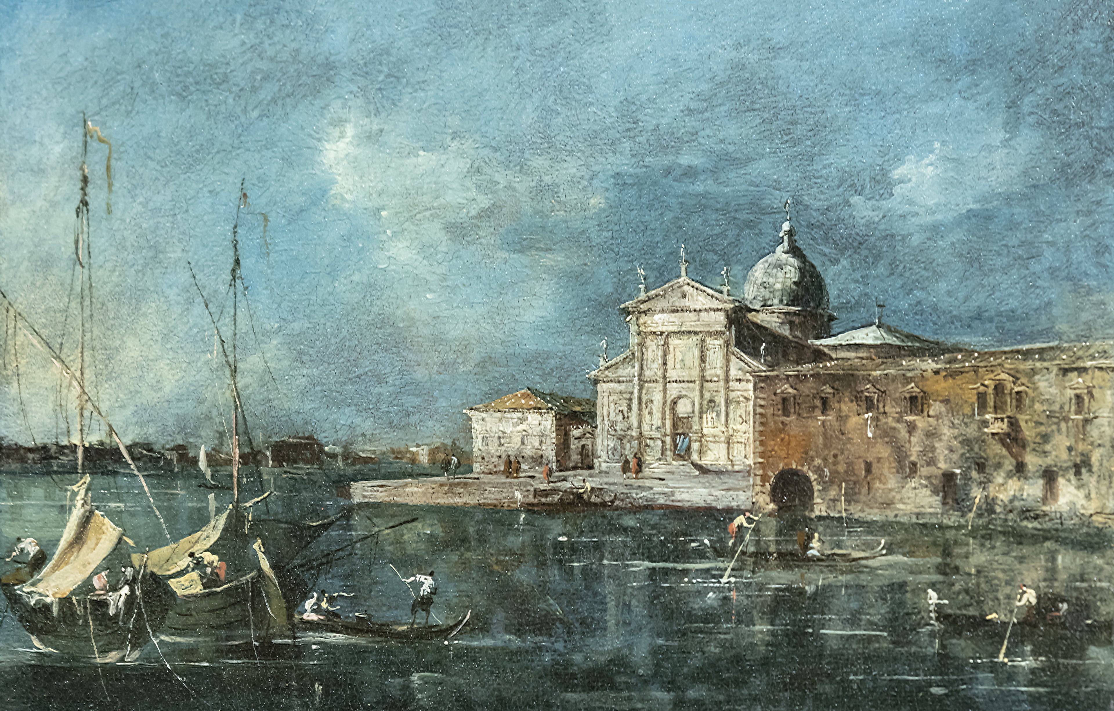 Vue de San Giorgio Maggiore de Venise - Francesco Guardi