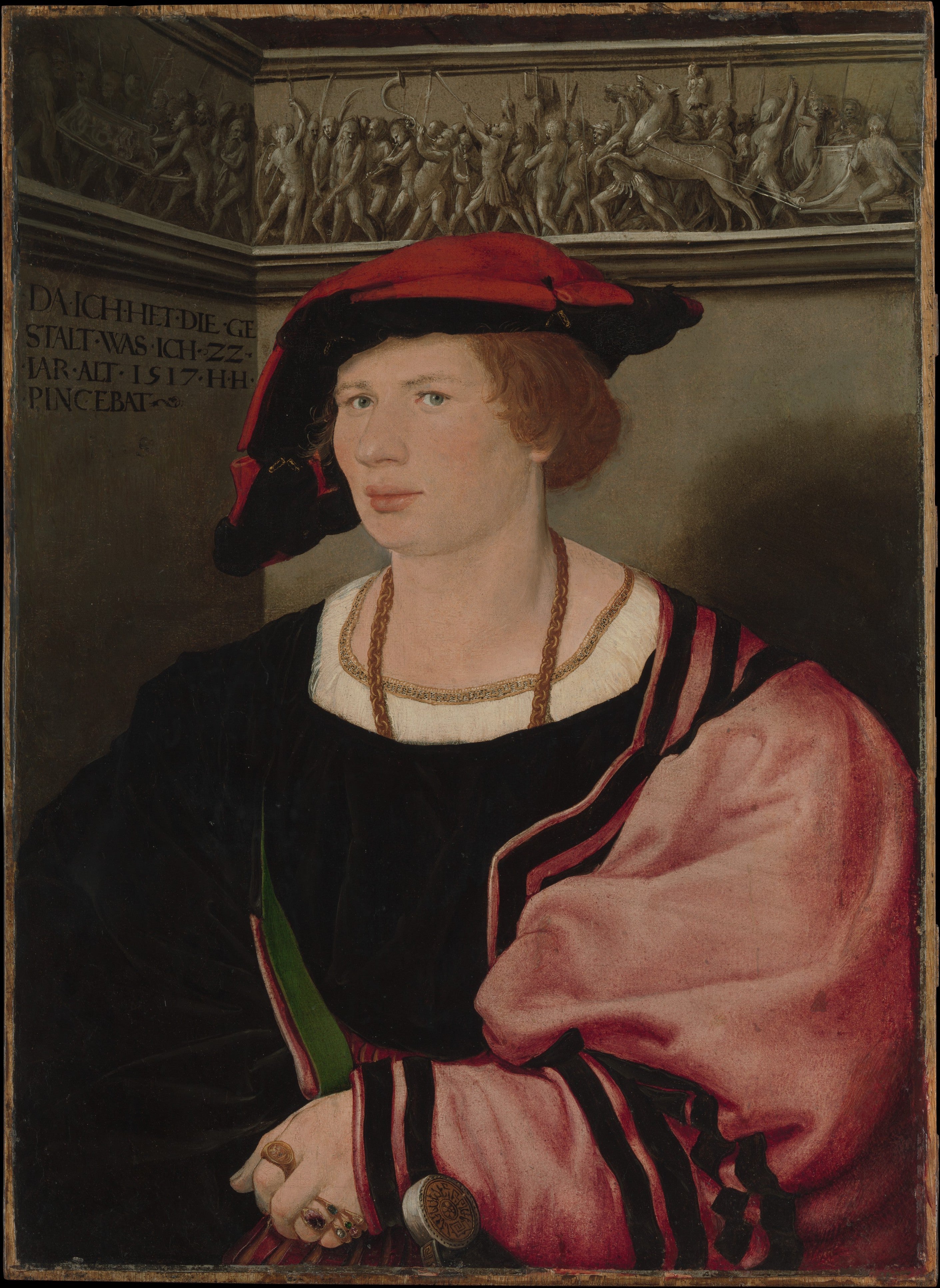 Benedikt von Hertenstein (born about 1495, died 1522) - Hans Holbein le Jeune
