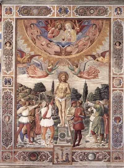 Martyre de saint Sébastien - Benozzo Gozzoli - Alpha Reproduction