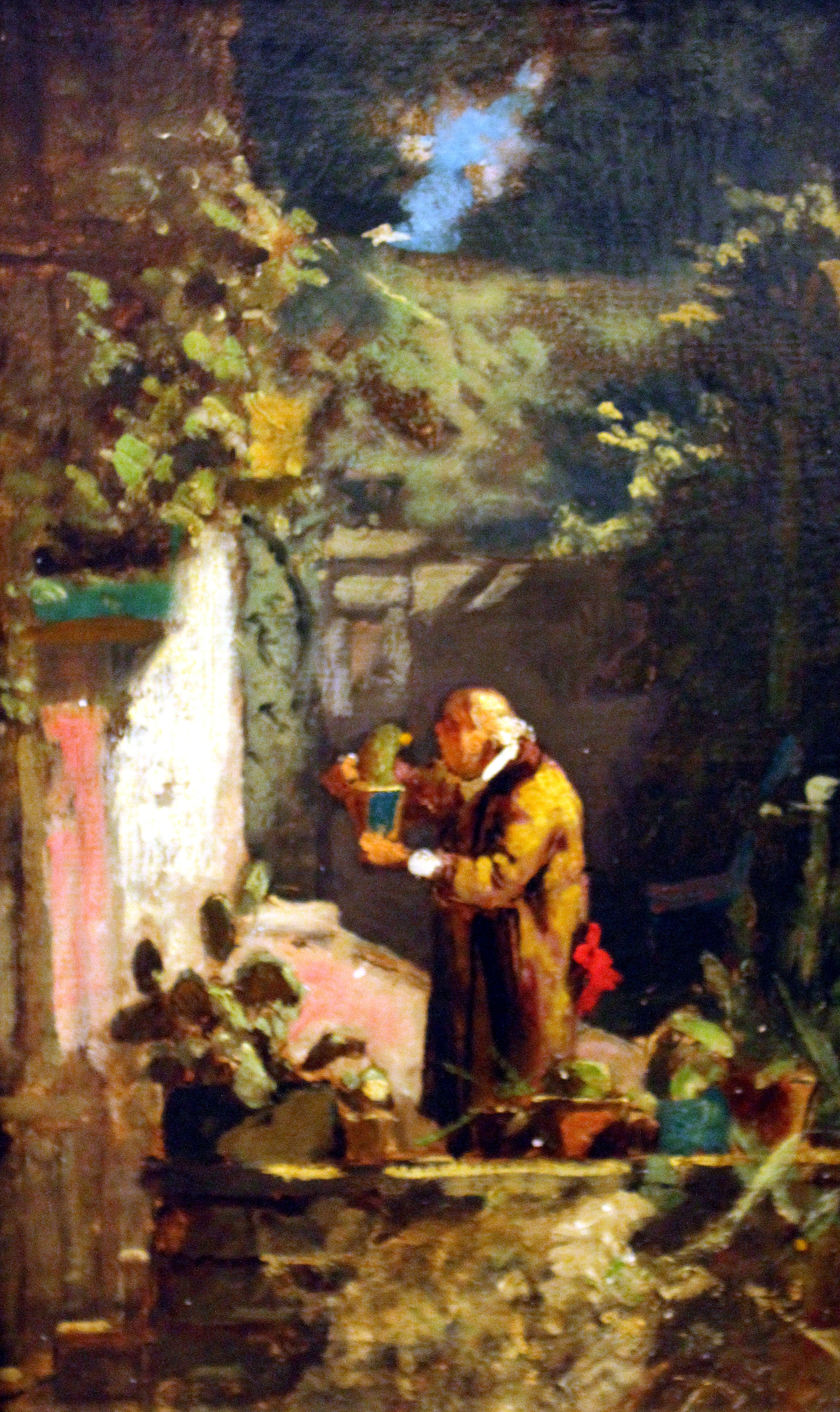 Le ministre soignant ses cactus - Carl Spitzweg