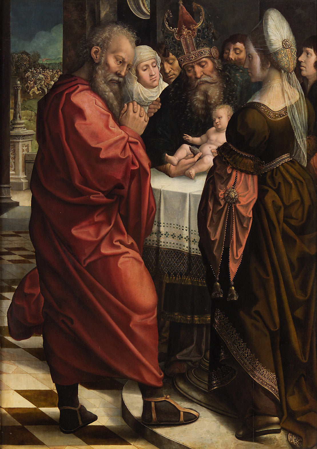 Présentation du Christ - Bernard van Orley