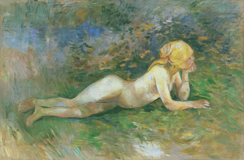 Bergère nue couchée - Berthe Morisot