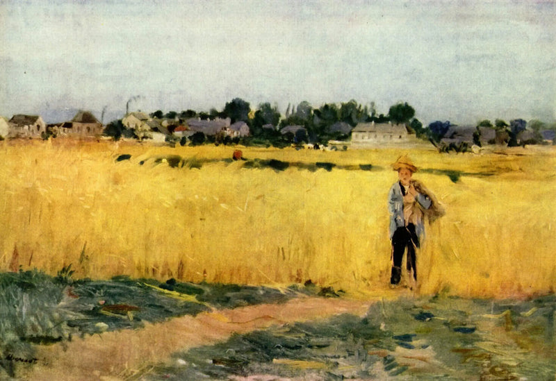 Dans les blés - Berthe Morisot