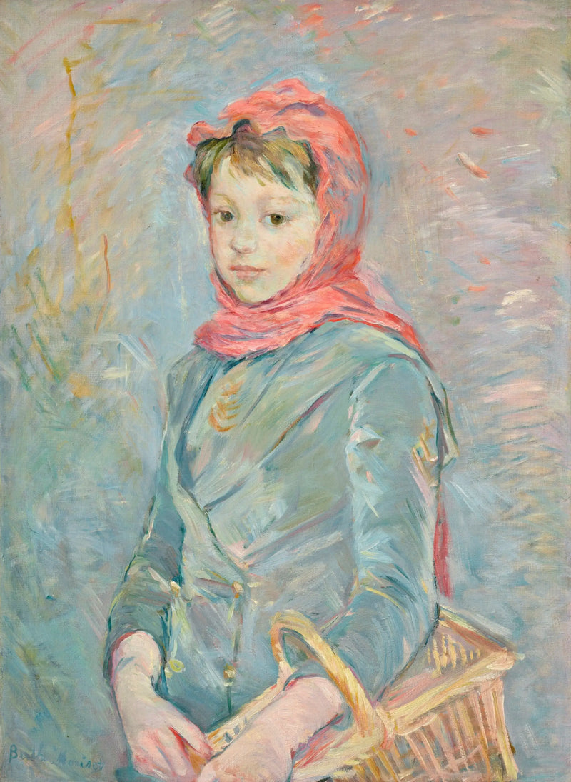 Filet portant un panier - Berthe Morisot