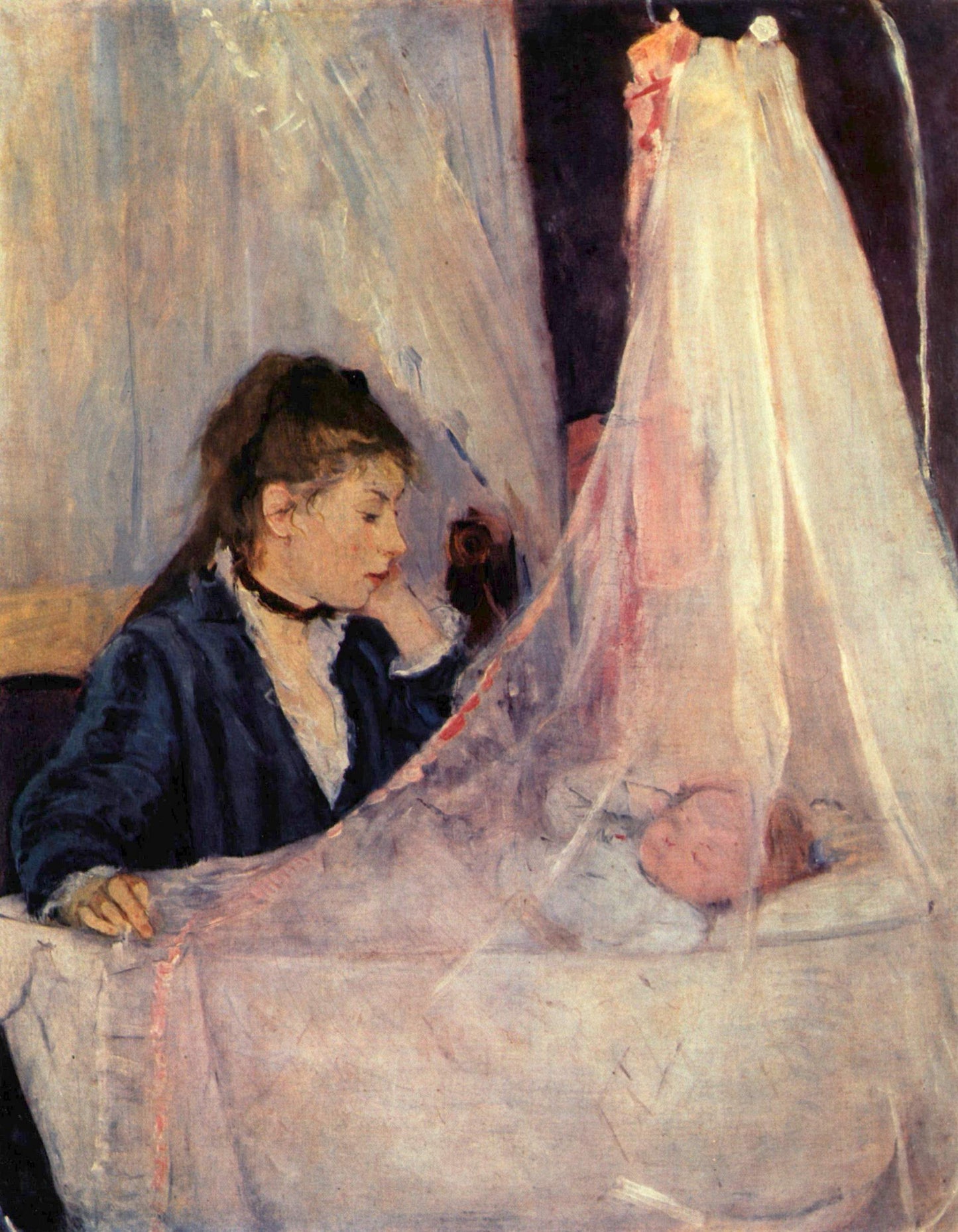 👩‍🍼 Le Berceau – Berthe Morisot (1872)