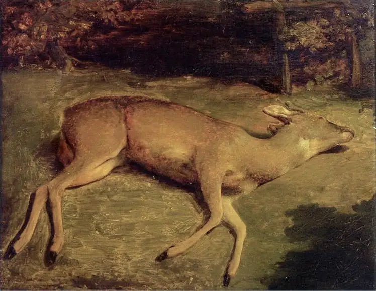 Biche morte - Gustave Courbet