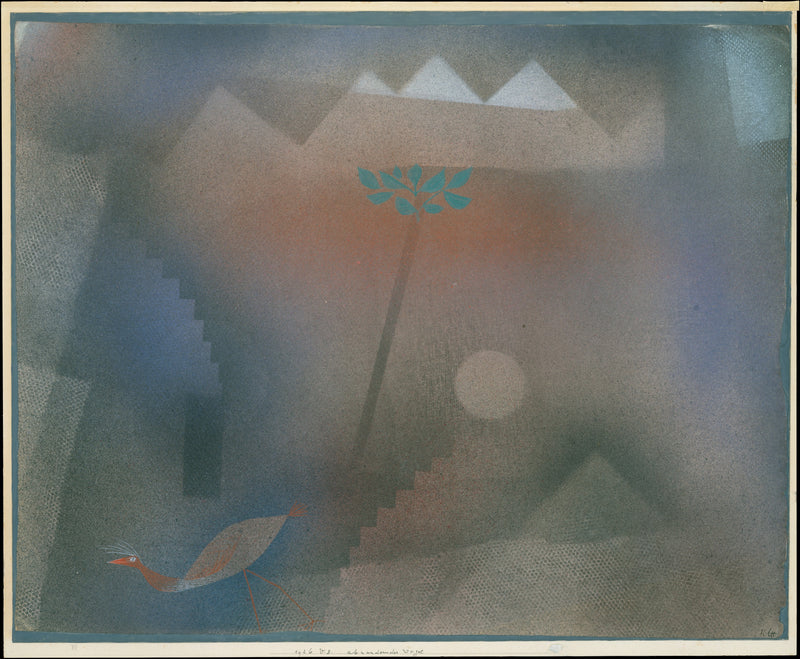 Bird Wandering Off - Paul Klee
