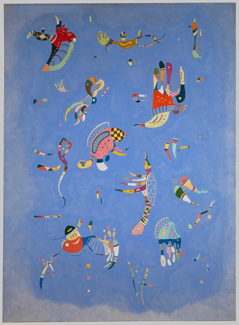 Bleu de ciel - Vassily Kandinsky